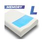 Анатомическая подушка Фабрика сна Memory-5 L ergo-gel 67x43x9.5/11.5