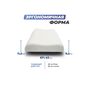 Анатомическая подушка Фабрика сна Memory-5 L ergo-gel 67x43x9.5/11.5