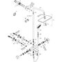 Душевая система для ванны Hansghroe Croma E Showerpipe 280, 1jet, 27687000
