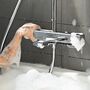 Душевая система для ванны Hansghroe Croma E Showerpipe 280, 1jet, 27687000