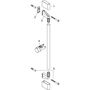 Душевая штанга Hansgrohe Croma Unica, шланг 65 см, 26505000