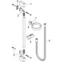 Душевая штанга Hansgrohe Crometta Unica, шланг 90 см, 27614000