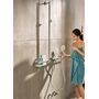 Душевая штанга Hansgrohe Unica Comfort 110 см, левосторонняя, 26403400