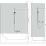 Душевая штанга Hansgrohe Unica S Puro, со шлангом 65 см, 28632340