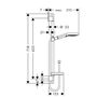 Душевая стойка Hansgrohe Raindance Select S 120, 3jet, 65 см, 26630400