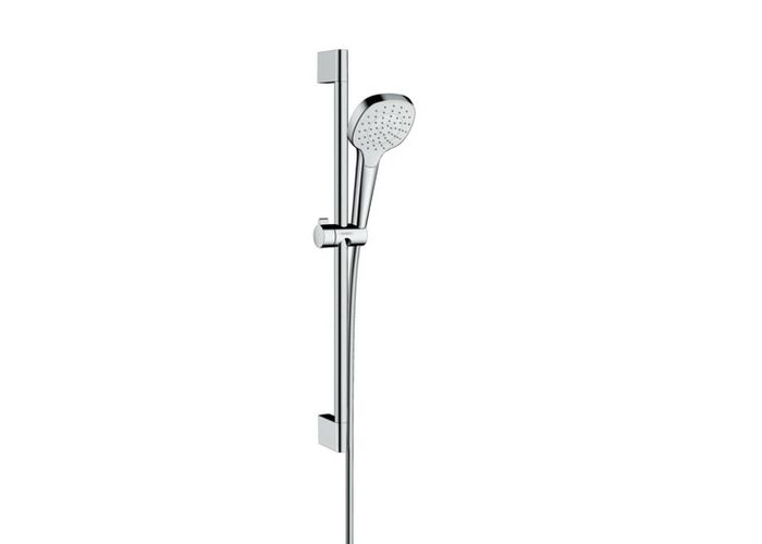 Душевой набор Hansgrohe Croma Select E 1jet, шлифованная бронза, 26814140