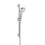 Душевой набор Hansgrohe Croma Select E 1jet, шлифованная бронза, 26814140