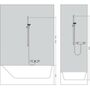 Душевой набор Hansgrohe Croma Select E, 1jet, штанга 90 см, 26594400