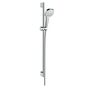 Душевой набор Hansgrohe Croma Select E Multi, EcoSmart, штанга 90 см, 26591400