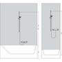 Душевой набор Hansgrohe Croma Select S, 1jet, штанга 90 см, 26574400