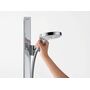 Душевой набор Hansgrohe Raindance Select 120, штанга 90 см, мыльница, 27649000