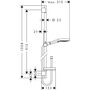 Душевой набор Hansgrohe Raindance Select S 120, 3j, 27667000