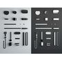 Штанга Hansgrohe WallStoris, 50 см, матовый белый, 27902700