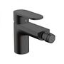 Смеситель для биде Hansgrohe Vernis Blend, с гарнитуром, матовый черный, 71210670