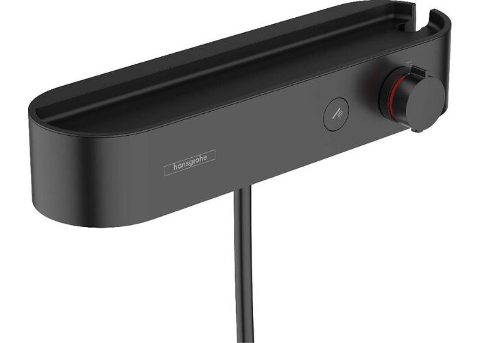 Термостат для ванны Hansgrohe ShowerTablet Select 400, матовый черный, 24360670