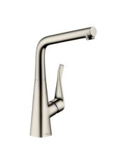 Смеситель для кухни Hansgrohe Metris, сталь, 14822800