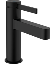 Кран холодной воды Hansgrohe Finoris 100, без донного клапана, черный матовый, 76013670