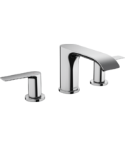 Смеситель Hansgrohe Vivenis 90, 3 отв, с донным клапаном, хром, 75033000