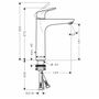 Смеситель для раковины Hansgrohe Focus, 31658000