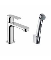 Смеситель для раковины Hansgrohe Rebris S 110, без гарнитура, гигиенический душ, 72215000