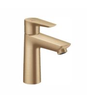 Смеситель для раковины Hansgrohe Talis E 110 CoolStart, без гарнитуры, бронза, 71714140