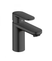 Смеситель для раковины Hansgrohe Vernis Blend 100, с гарнитуром, матовый черный, 71551670