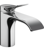 Смеситель для раковины Hansgrohe Vivenis 80, с донным клапаном, хром, 75010000