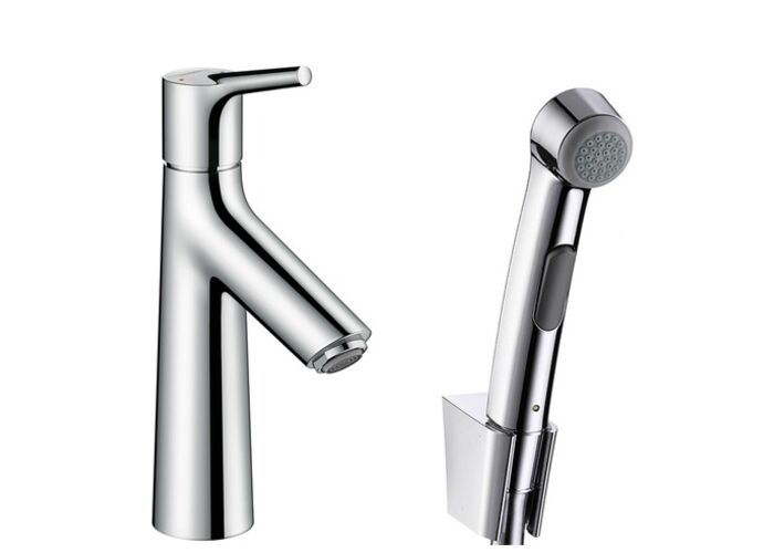 Смеситель для умывальника Hansgrohe Тalis S 110, гигиенический душ, 72290000