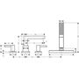 Смеситель на край ванны Hansgrohe Finoris, sBox, матовый белый, 76444700