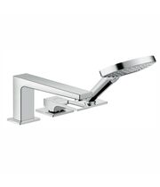 Смеситель на край ванны Hansgrohe Metropol, 3 отверстия, 74551000