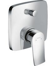 Смеситель однорычажный Hansgrohe Metris для ванны, 31454000