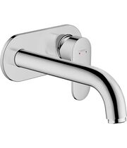 Смеситель для раковины Hansgrohe Vernis Blend, настенный, излив 20,4 см, хром, 71576000
