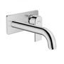 Смеситель для раковиныHansgrohe Vernis Shape, настенный, излив 20,4 см, хром, 71578000