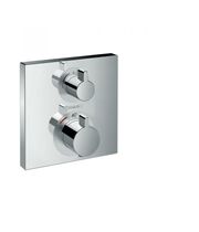 Термостат для душа Hansgrohe Ecostat Square, запорный вентиль, 15712000
