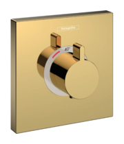 Термостат для душа Hansgrohe ShowerSelect Highflow, полированное золото, 15760990