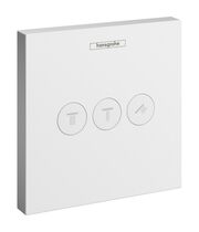 Запорное устройство Hansgrohe ShowerSelect, матовый белый, 3j, 15764700