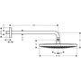 Тропический душ со стены Hansgrohe Raindance Select S300 2jet, 27378000