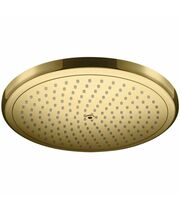 Верхний душ Hansgrohe Croma 280 Air, EcoSmart, золото, 26221990