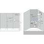 Верхний душ Hansgrohe Rainfinity 360, 1 jet, 26230000