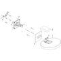 Верхний душ Hansgrohe Rainfinity 360, 1 jet, 26230000