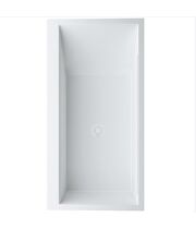 Каменная ванна Kartell by Laufen 223335 170x86 R с рамой и панелью