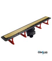 Душевой лоток Pestan Confluo Frameless Line 950 Gold, 13701225