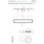 Душевой лоток Pestan Confluo Premium White Glass Line 450, 13000281