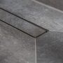 Душевой лоток линейный 2в1 Pestan Confluo Frameless Line 300 Matte Black, 13701259
