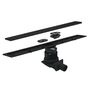 Душевой лоток линейный 2в1 Pestan Confluo Frameless Line 300 Matte Black, 13701259