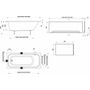 Ванна акриловая Ravak Chrome 180x80, CE21000000