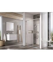 Душевая дверь Ravak Blix Slim BLSDP2-110 блестящий + транспарент, X0PMD0C00Z1