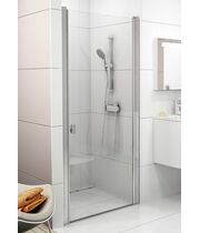 Душевая дверь Ravak Chrome CSD1-90 блестящий+транспарент