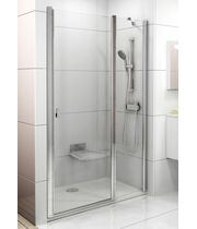 Душевая дверь Ravak Chrome CSD2-110 белый+транспарент