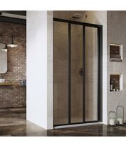 Душевая дверь Ravak Supernova ASDP3-120 черный+перл, 00VG03R211